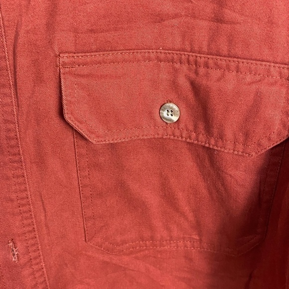 Red Head sold at Bass Pro chore jacket/shirt fleece lined 100% cotton size M - Picture 6 of 9